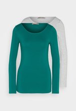 Anna Field 3 PACK - Maglietta A Manica Lunga - Black/bordeaux/white/nero