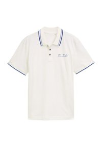 MIT LOGO - Bluză polo - off white