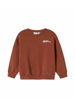 RELAXED FIT - Sweatshirt - carob brown