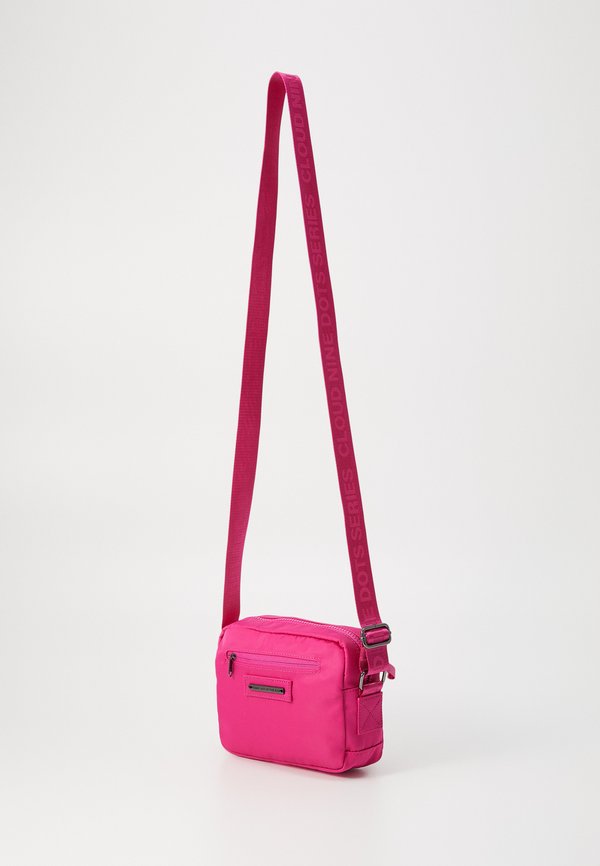 MINI MESSENGER BAG UNISEX - Cross body bag - beetroot purple2