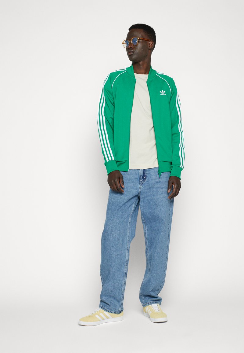 adidas green/white/grün - Originals Trainingsjacke