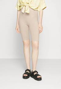Even&Odd 2 PACK - Kratke hlače - black/beige