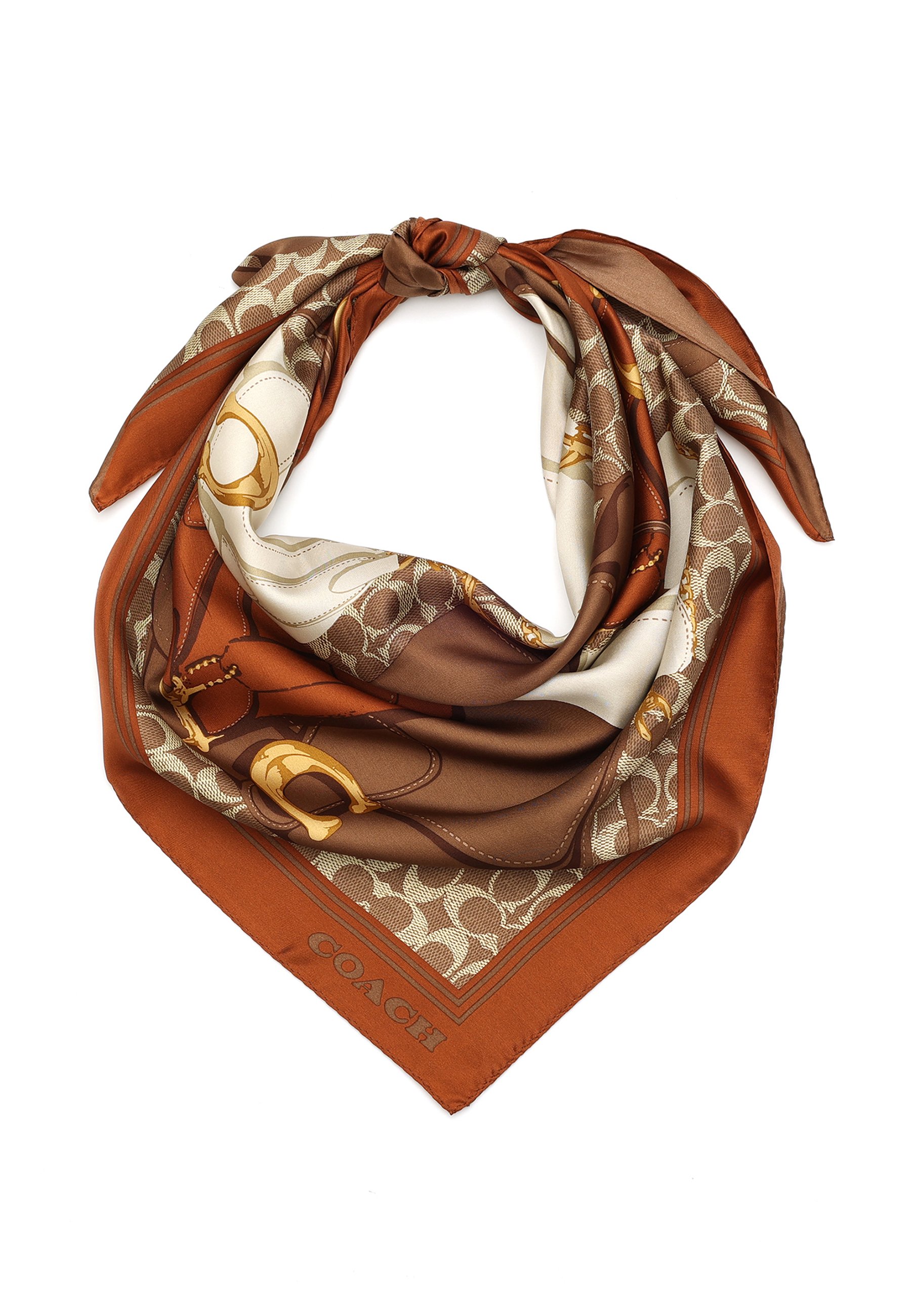 Foulard Blue Zalando Foulard Femme COACH TABBY SQUARE Foulard Dark