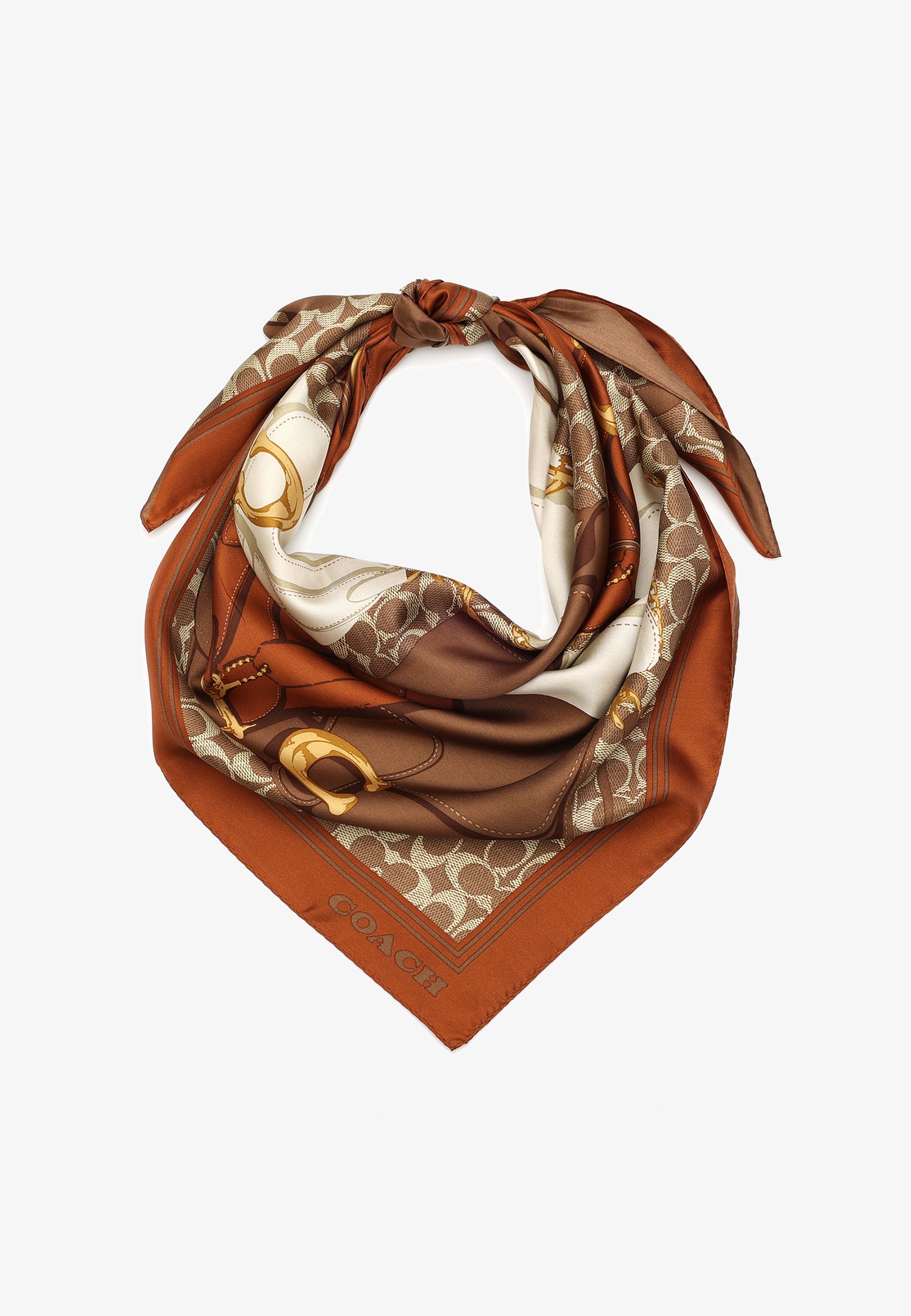 Foulard Blue Zalando Foulard Femme COACH TABBY SQUARE Foulard Dark