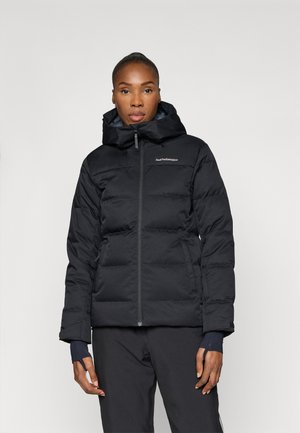 SHRED JACKET - Casaco de penas - black