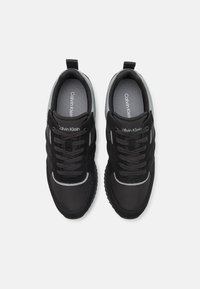 Calvin Klein LACE UP - Sneakers laag - black/iron gate/granite road