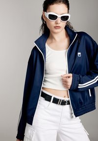 Miss Sixty Felpa con zip - dark blue