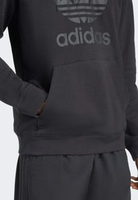 adidas Originals TREFOIL - Hoodie - black   black