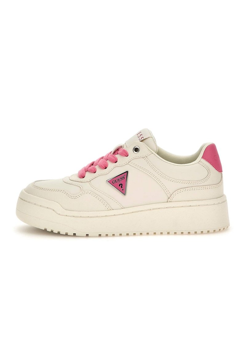 Guess MIRAM - Baskets basses - mehrfarbe rose