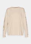 ICONS OVERSIZE LONG SLEEVE - Maglietta a manica lunga - beige