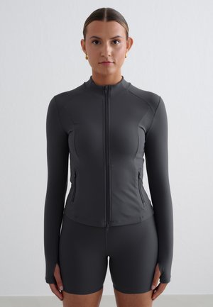 SENSE ZIP - Chaqueta de entrenamiento - shadow grey