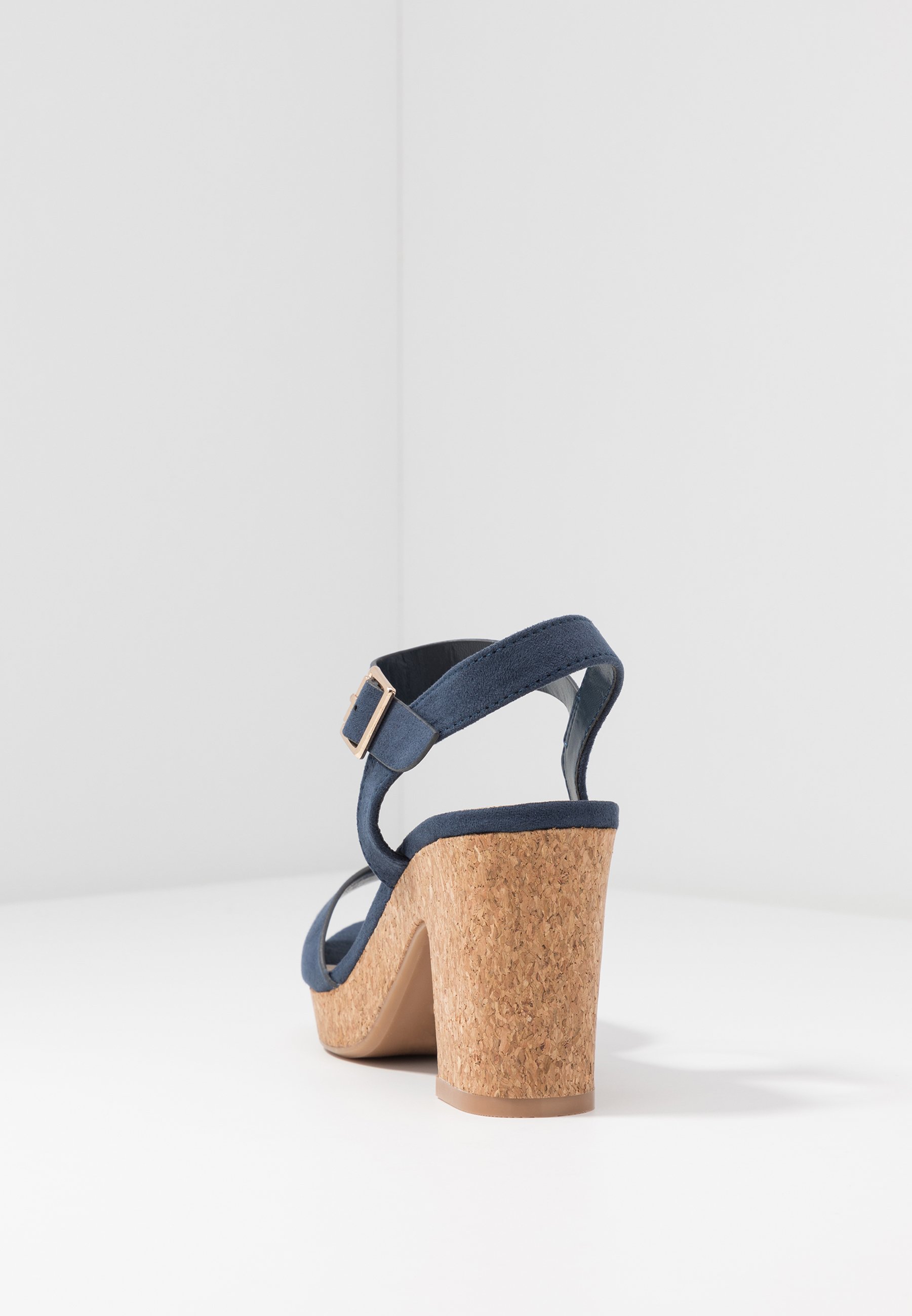 RHONDA NOTCH WEDGE Sandaletter navy RHONDA NOTCH WEDGE Sandaletter navy