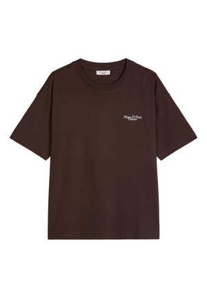 Marc O'Polo DENIM, T-shirt con stampa - burnt aubergine