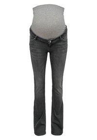 ONLY MATERNITY OLMBLUSH LIFE FLARED  - Jean flare - grey denim