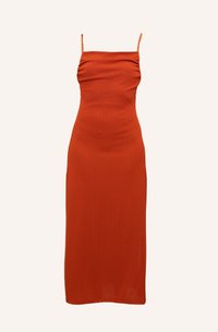 YSABELLA STRAPPY DRESS - Freizeitkleid - burnt orange
