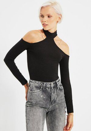 Maglietta a manica lunga - black
