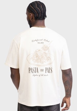 ABRAHAM BOXY FIT - T-shirt print - Pristine Pasta