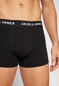 Jack & Jones JACSOLID TRUNKS 12 PACK - Boxerbriefs - black/green/ mottled light grey