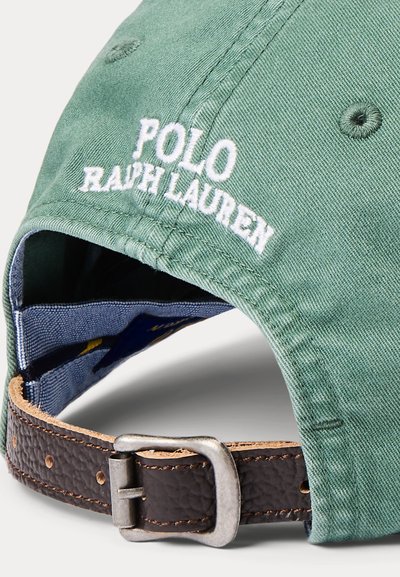 Polo Ralph Lauren STRETCH COTTON TWILL BALL CAP UNISEX - Kapa - washed forest