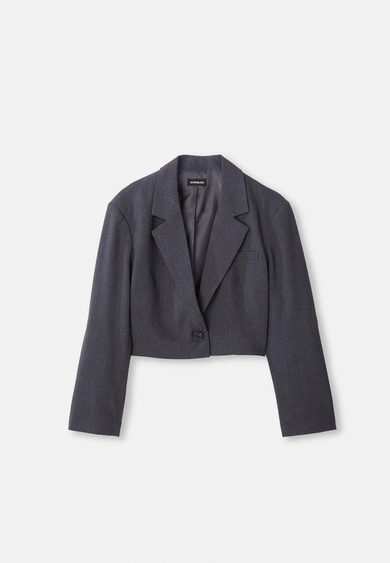 Even&Odd Blazer grijs gemêleerd