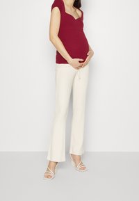 Anna Field MAMA T-shirt - bas - dark red