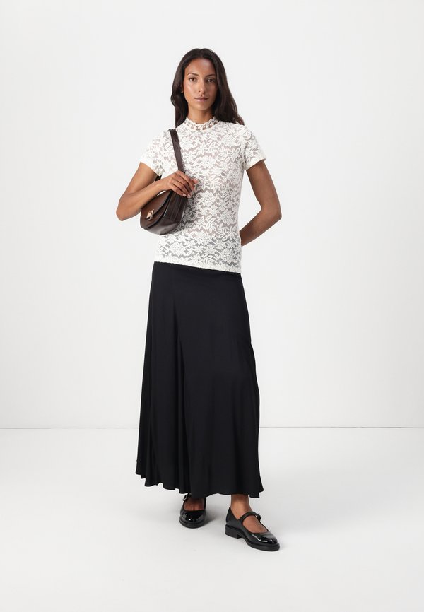 DELICIA CAPSLEEVE REGULAR T NECK - Print T-shirt - ivory2