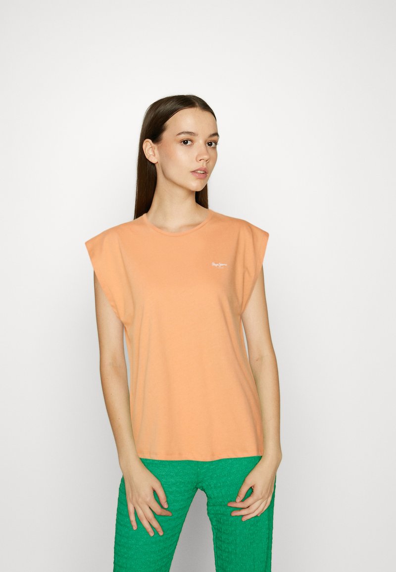 Tapis Ruffle Shirt - Peach