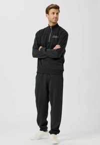 TWO SOON HALF-ZIP - Sweatshirt - black