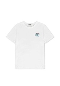 Kaotiko LOOK INSIDE UNISEX - Triko s potiskem - white