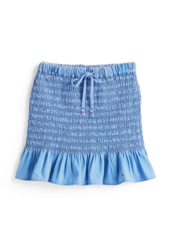 CHAMBRAY SKIRT - Denim skirt - denim medium2