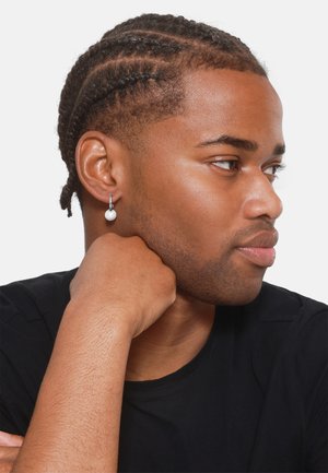 Earrings - silberfarben poliert