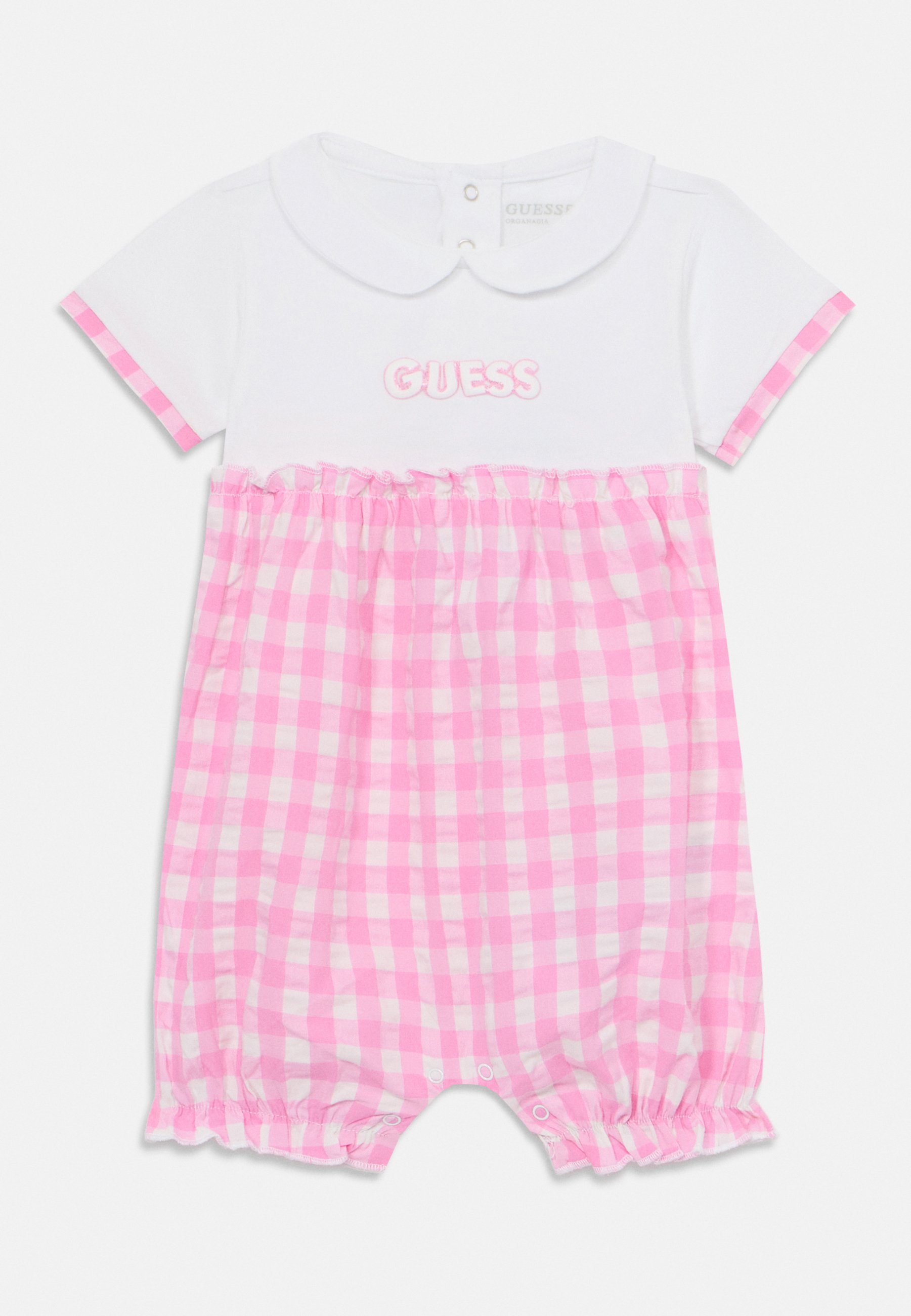 Guess BABY SEERSUCKER Sleep suit pure white/white Zalando