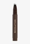 REVOLUTION INSTANT BROW HAIR PEN - Eyebrow Pencil - dark brown