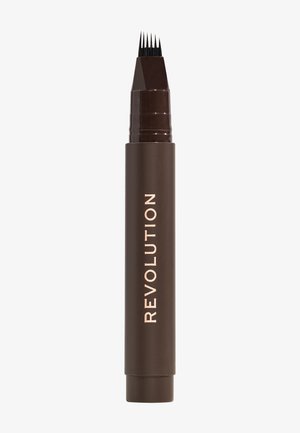 REVOLUTION INSTANT BROW HAIR PEN - Crayon sourciles - dark brown