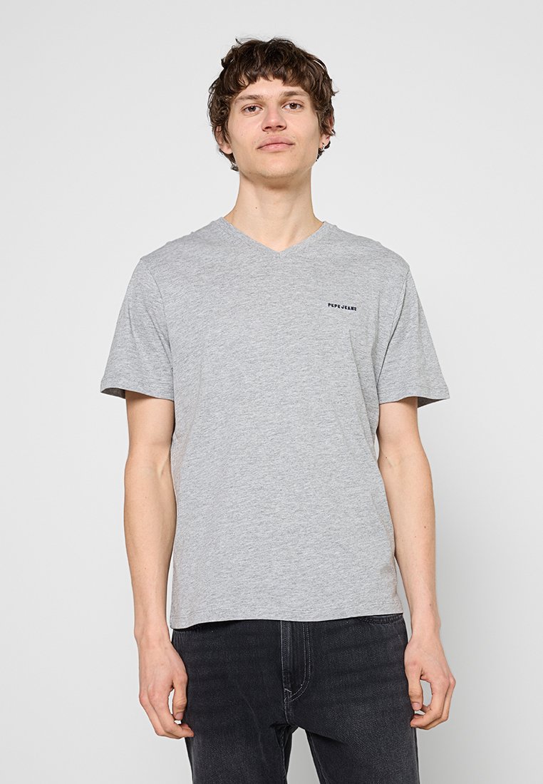 Pepe Jeans T-shirt basic grijs