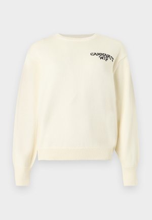 Carhartt WIP, HUGGING CATS SWEATER - Πουλόβερ - wax/black