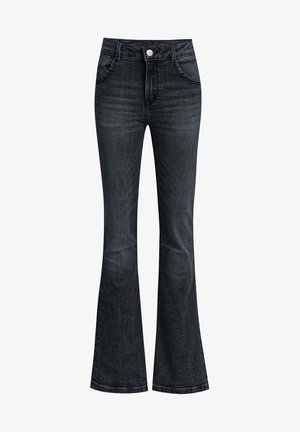 Flared Jeans - black