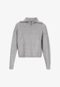 Unselected, grey melange