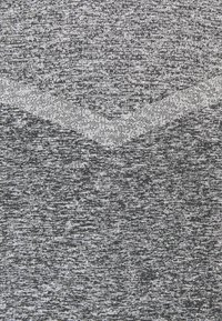 Nike Performance RISE TANK - Top - black/heather/reflective silver