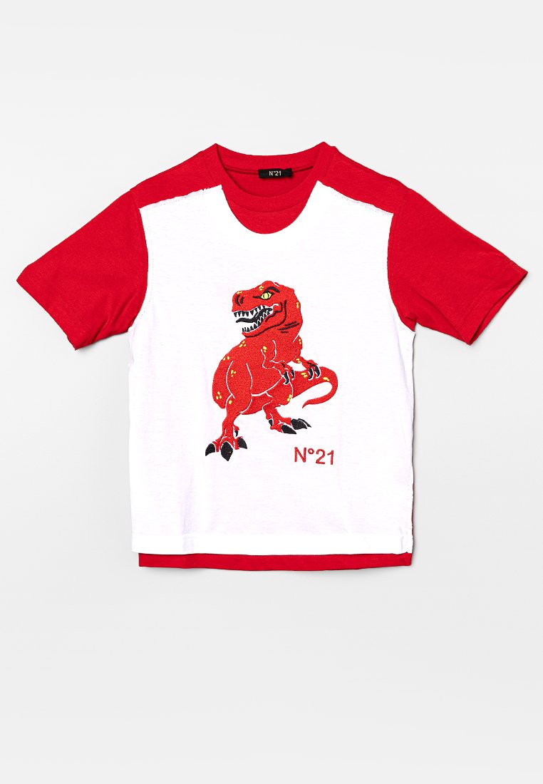 N°21 T-shirt print rood
