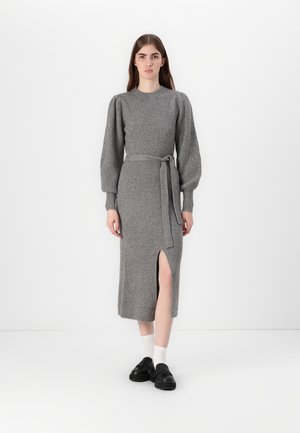VILA VITULLE MIDI - Pulóverruha - medium grey