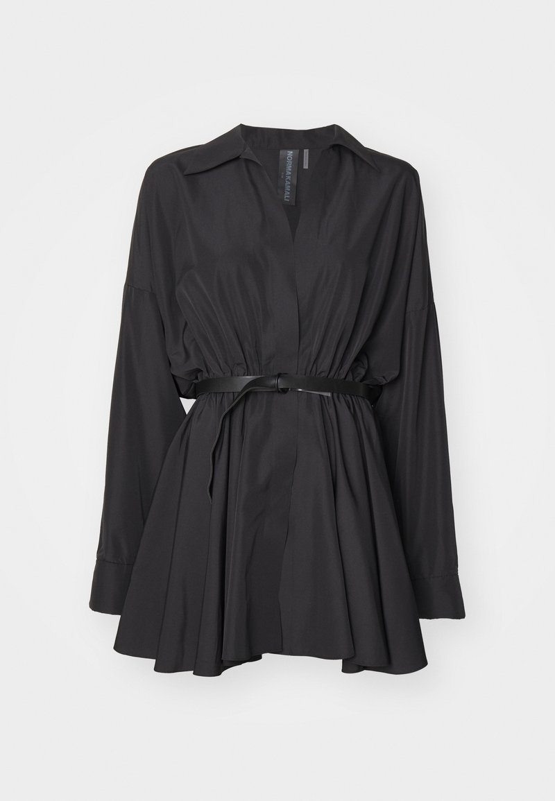 Norma Kamali Blousejurk zwart