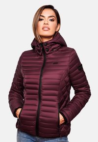 Marikoo SAMTPFOTE - Light jacket - dark red melange