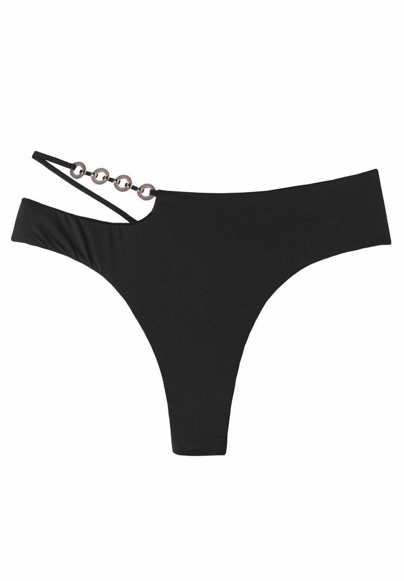 Tezenis CULOTTE CRYSTAL CHAIN - Bikini bottoms - black - Zalando.de