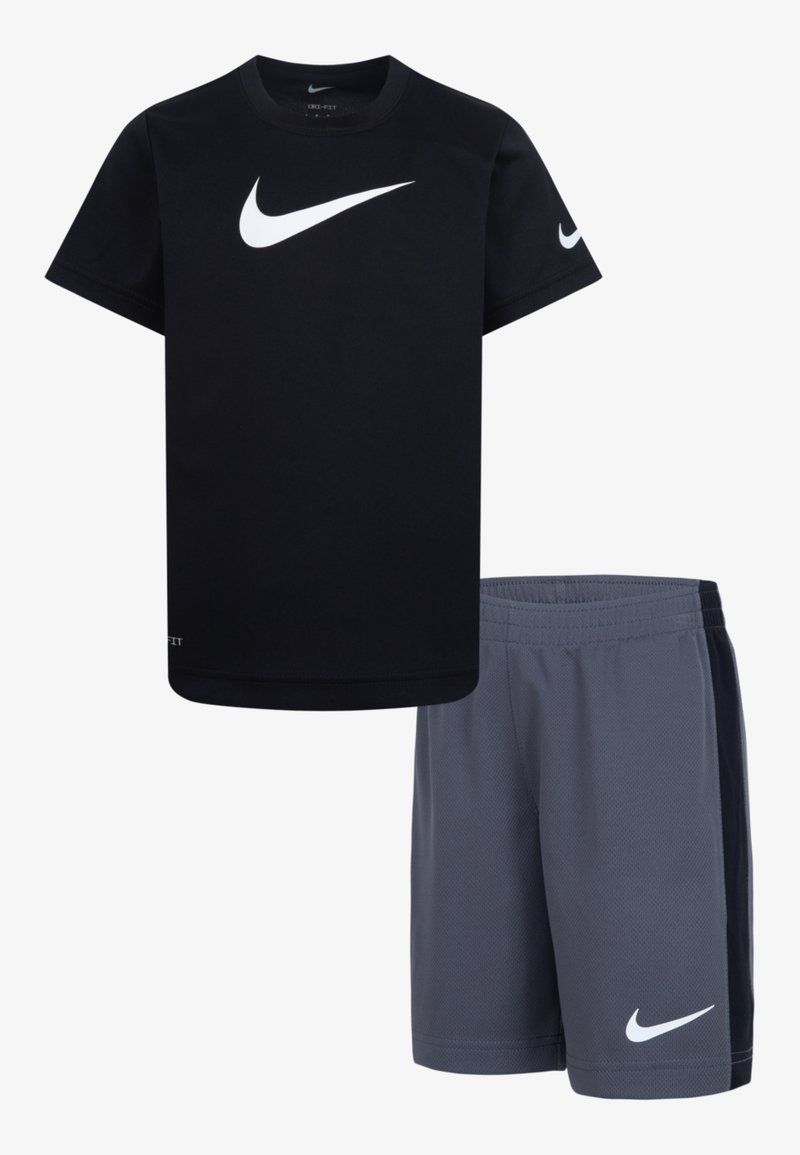 Nike Sportswear - TEE SET - Šorti - dark gray, Palielināt