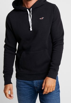 Jersey con capucha - black