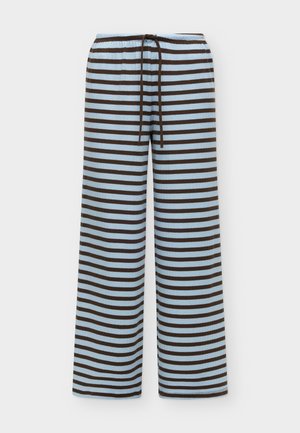 Gina Tricot, SOFT TROUSERS - Παντελόνι - blue block