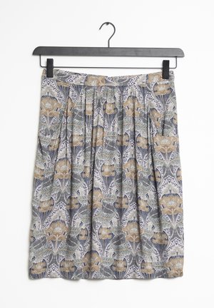 Rachel Zoe A-snit nederdel - blue / beige