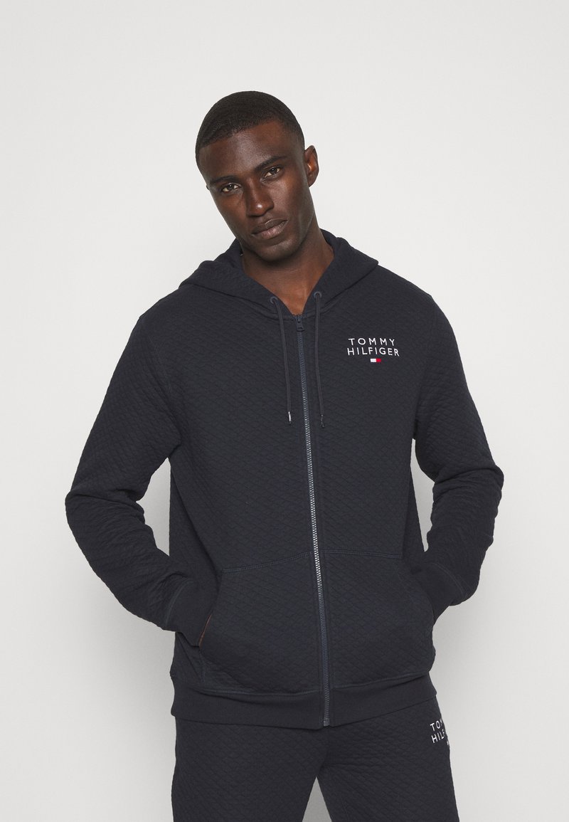 Tommy Hilfiger ORIGINAL - Sweatjacke - desert sky/dunkelblau - Zalando.de