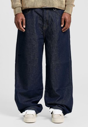 Relaxed fit jeans - dark blue